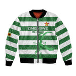 Nyika yeZimbabwe Rugby Custom Bomber Jacket Come On Sables