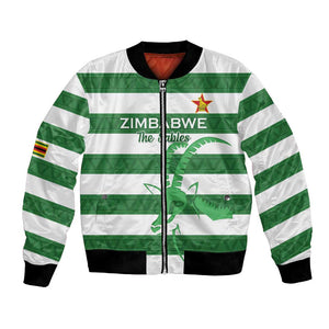 Nyika yeZimbabwe Rugby Custom Bomber Jacket Come On Sables