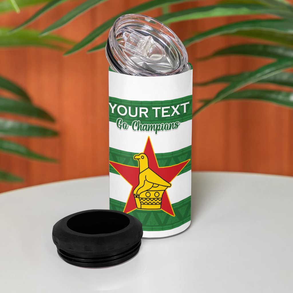 Nyika yeZimbabwe Rugby Custom 4 in 1 Can Cooler Tumbler Come On Sables