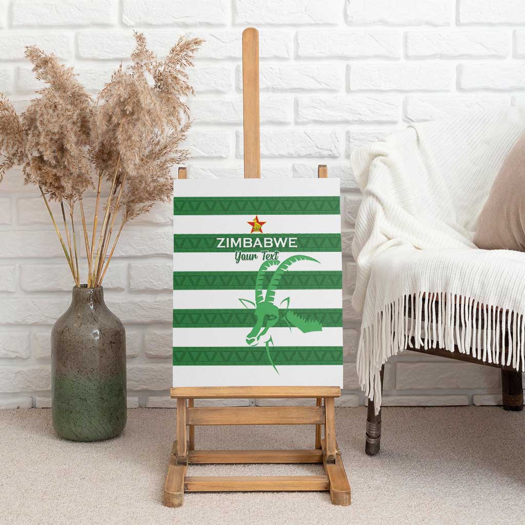 Nyika yeZimbabwe Rugby Custom Canvas Wall Art Come On Sables
