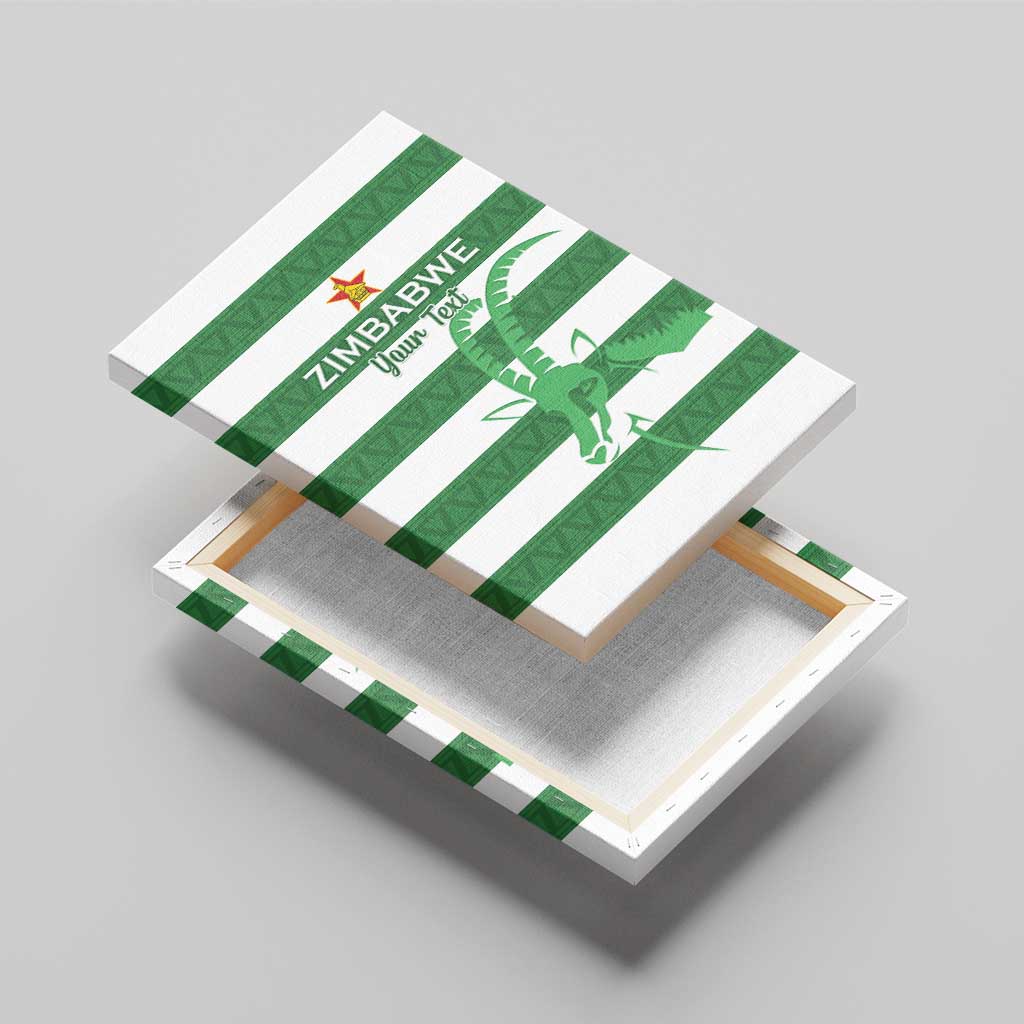 Nyika yeZimbabwe Rugby Custom Canvas Wall Art Come On Sables