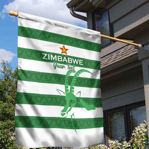 Nyika yeZimbabwe Rugby Custom Garden Flag Come On Sables