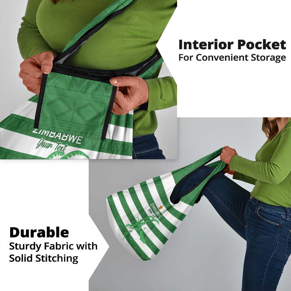 Nyika yeZimbabwe Rugby Custom Grocery Bag Come On Sables