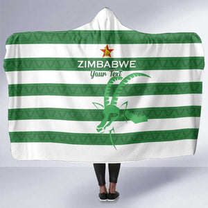 Nyika yeZimbabwe Rugby Custom Hooded Blanket Come On Sables