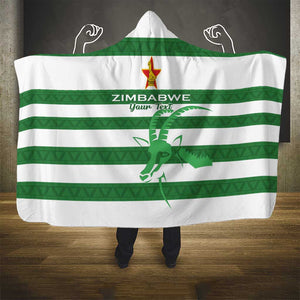 Nyika yeZimbabwe Rugby Custom Hooded Blanket Come On Sables