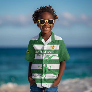 Nyika yeZimbabwe Rugby Custom Kid Hawaiian Shirt Come On Sables