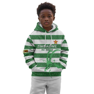 Nyika yeZimbabwe Rugby Custom Kid Hoodie Come On Sables