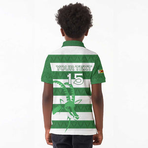 Nyika yeZimbabwe Rugby Custom Kid Polo Shirt Come On Sables