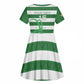 Nyika yeZimbabwe Rugby Custom Kid Short Sleeve Dress Come On Sables
