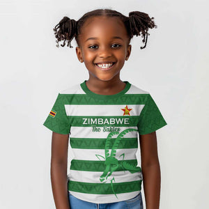 Nyika yeZimbabwe Rugby Custom Kid T shirt Come On Sables
