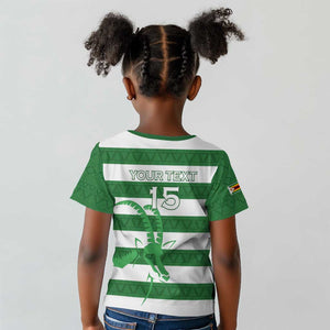 Nyika yeZimbabwe Rugby Custom Kid T shirt Come On Sables