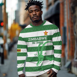 Nyika yeZimbabwe Rugby Custom Long Sleeve Shirt Come On Sables