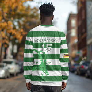 Nyika yeZimbabwe Rugby Custom Long Sleeve Shirt Come On Sables