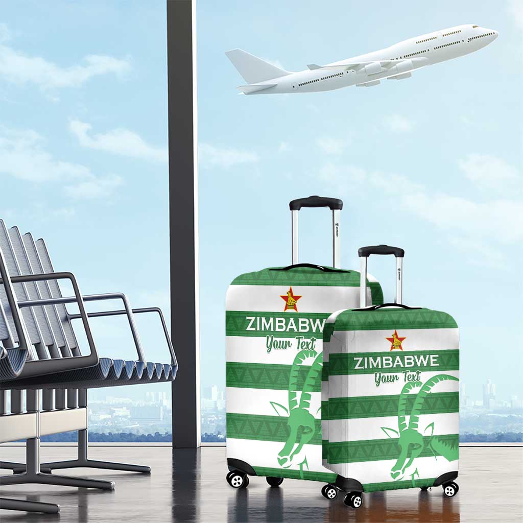 Nyika yeZimbabwe Rugby Custom Luggage Cover Come On Sables