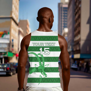 Nyika yeZimbabwe Rugby Custom Men Tank Top Come On Sables