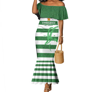 Nyika yeZimbabwe Rugby Custom Mermaid Dress Come On Sables
