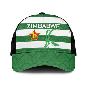 Zimbabwe Rugby Mesh Trucker Cap Go Sables Go - African Pride