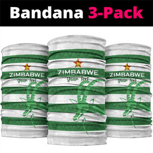 Nyika yeZimbabwe Rugby Custom Neck Gaiter Come On Sables LT15