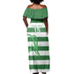 Nyika yeZimbabwe Rugby Custom Off Shoulder Maxi Dress Come On Sables