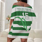 Nyika yeZimbabwe Rugby Custom Off Shoulder Short Dress Come On Sables