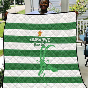 Nyika yeZimbabwe Rugby Custom Quilt Come On Sables