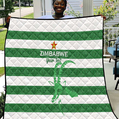 Nyika yeZimbabwe Rugby Custom Quilt Come On Sables