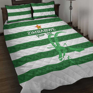 Nyika yeZimbabwe Rugby Custom Quilt Bed Set Come On Sables