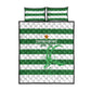 Nyika yeZimbabwe Rugby Custom Quilt Bed Set Come On Sables