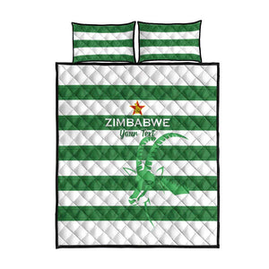 Nyika yeZimbabwe Rugby Custom Quilt Bed Set Come On Sables