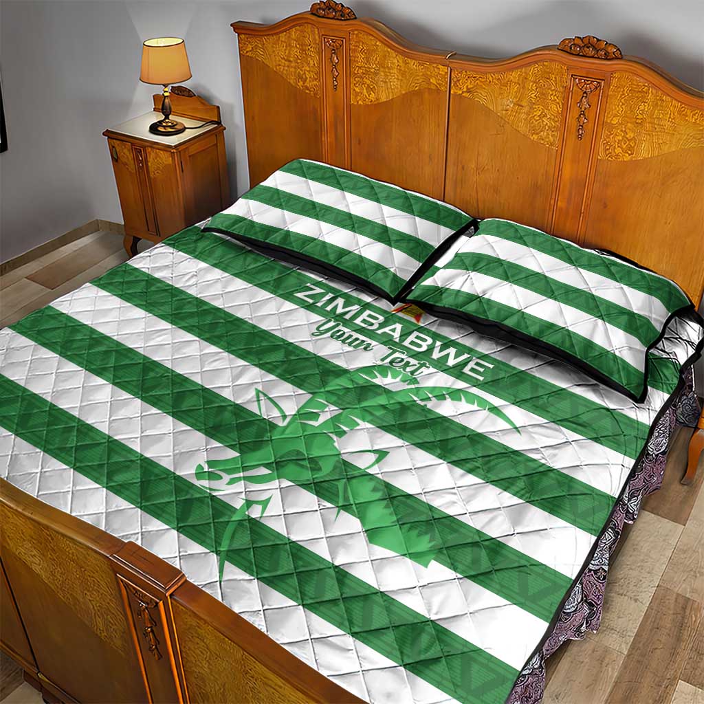 Nyika yeZimbabwe Rugby Custom Quilt Bed Set Come On Sables