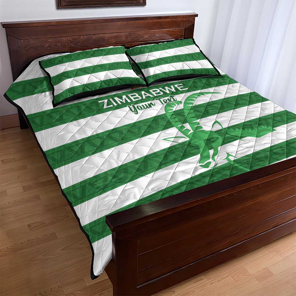 Nyika yeZimbabwe Rugby Custom Quilt Bed Set Come On Sables