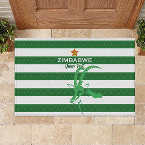 Nyika yeZimbabwe Rugby Custom Rubber Doormat Come On Sables