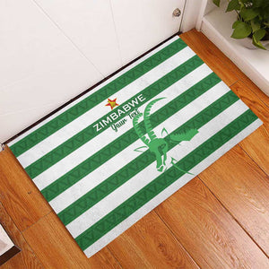 Nyika yeZimbabwe Rugby Custom Rubber Doormat Come On Sables