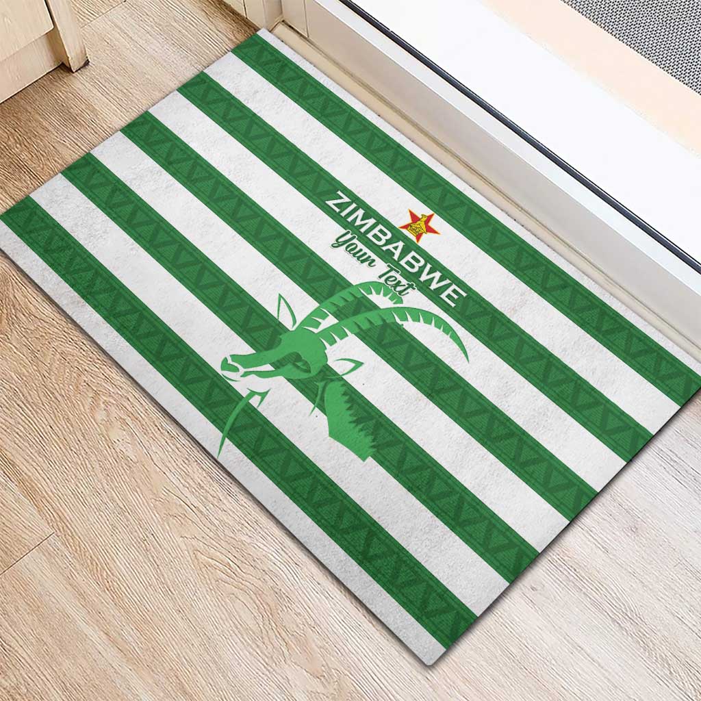 Nyika yeZimbabwe Rugby Custom Rubber Doormat Come On Sables