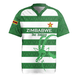 Nyika yeZimbabwe Rugby Custom Rugby Jersey Come On Sables