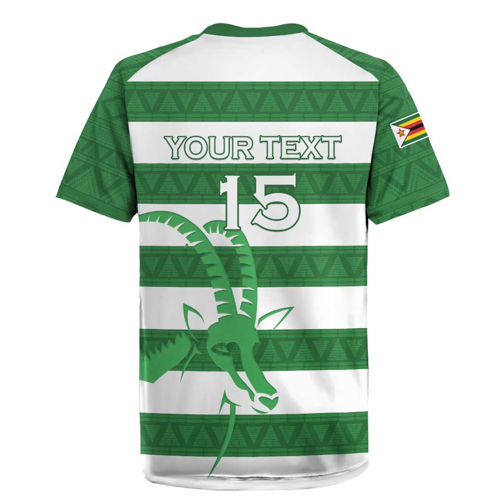 Nyika yeZimbabwe Rugby Custom Rugby Jersey Come On Sables