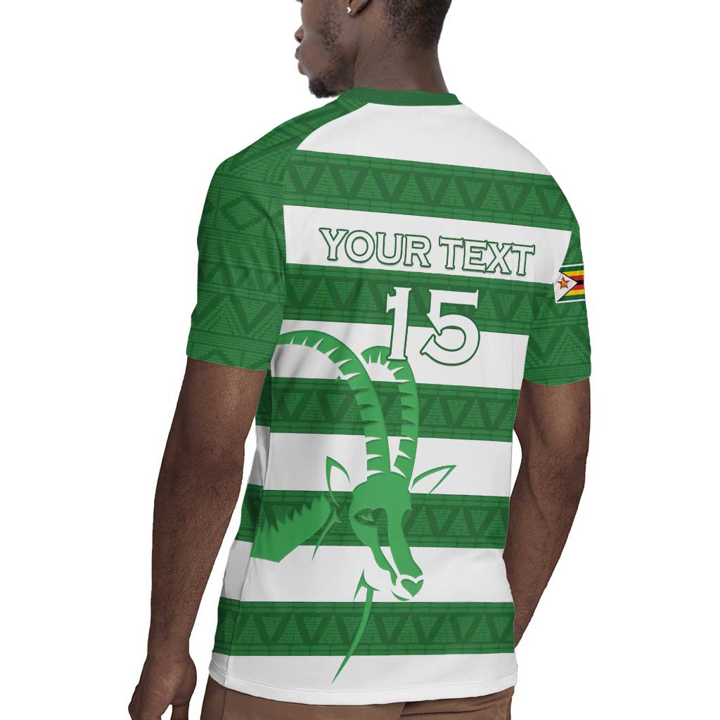 Nyika yeZimbabwe Rugby Custom Rugby Jersey Come On Sables