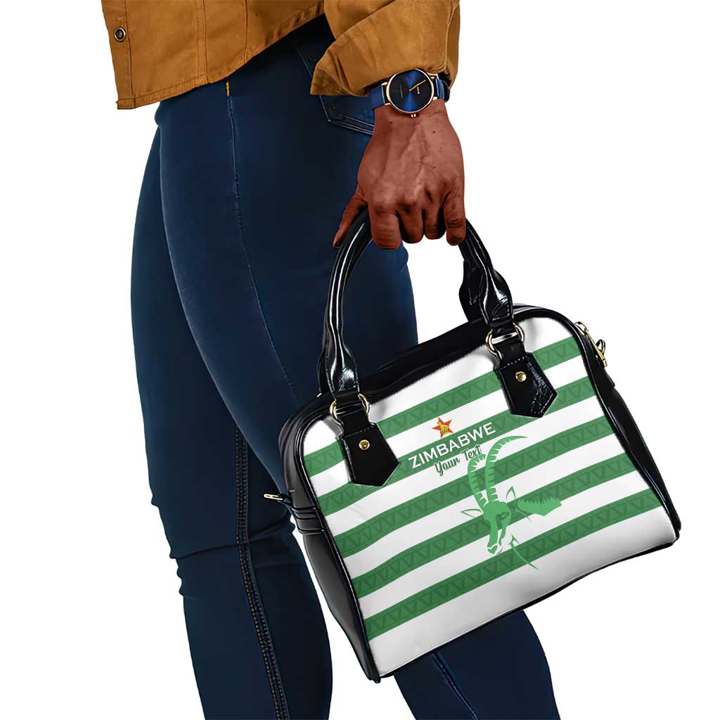 Nyika yeZimbabwe Rugby Custom Shoulder Handbag Come On Sables