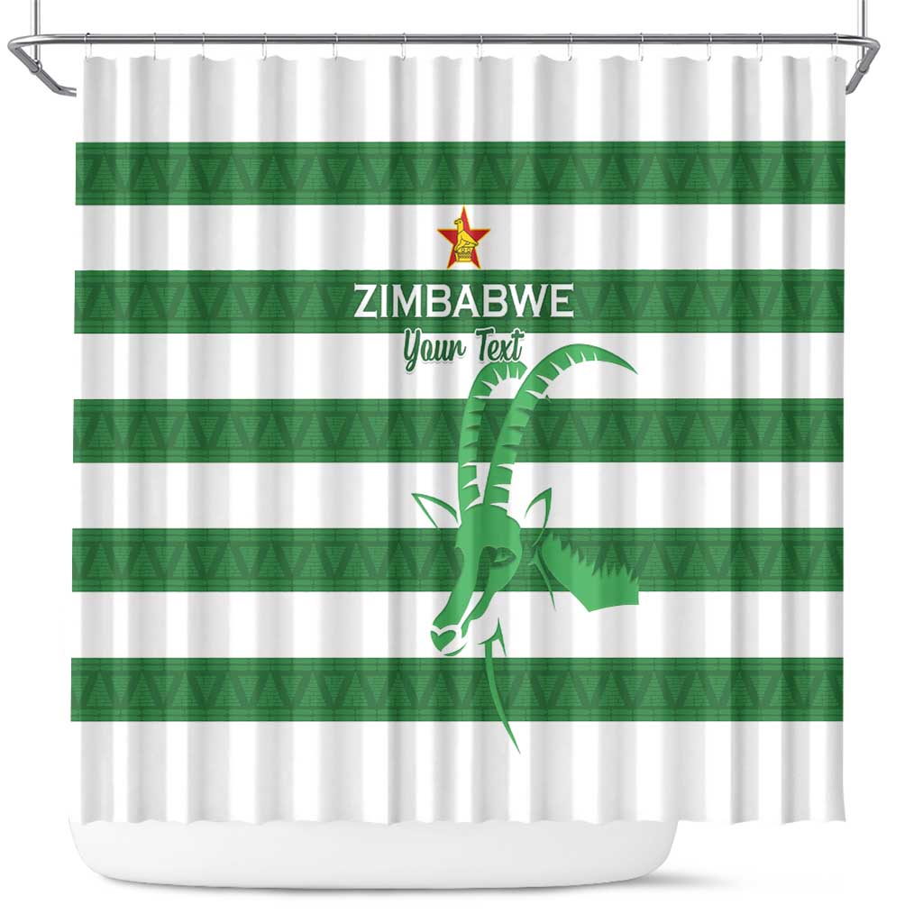 Nyika yeZimbabwe Rugby Custom Shower Curtain Come On Sables