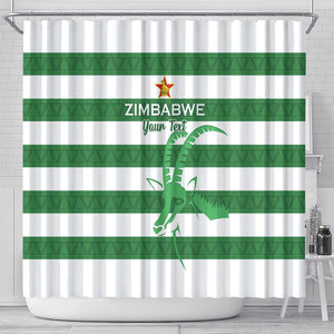 Nyika yeZimbabwe Rugby Custom Shower Curtain Come On Sables