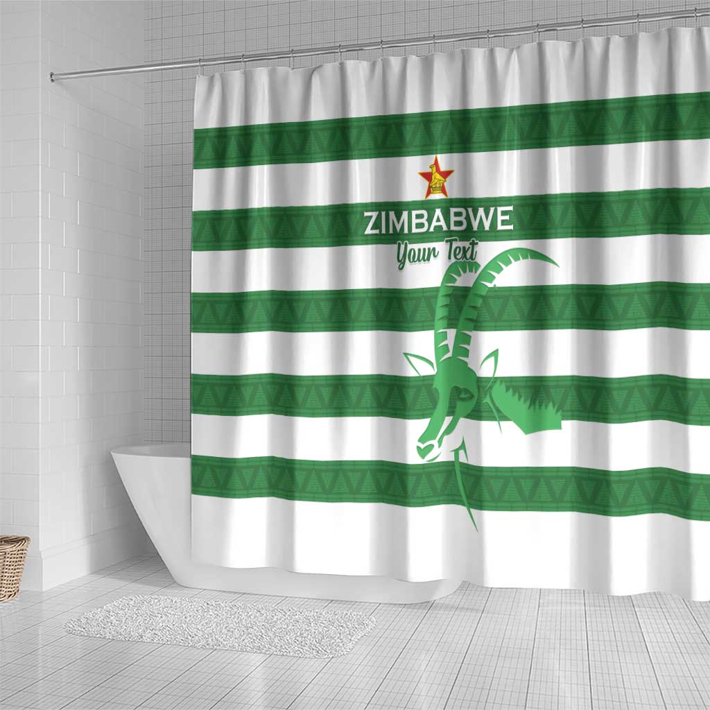 Nyika yeZimbabwe Rugby Custom Shower Curtain Come On Sables