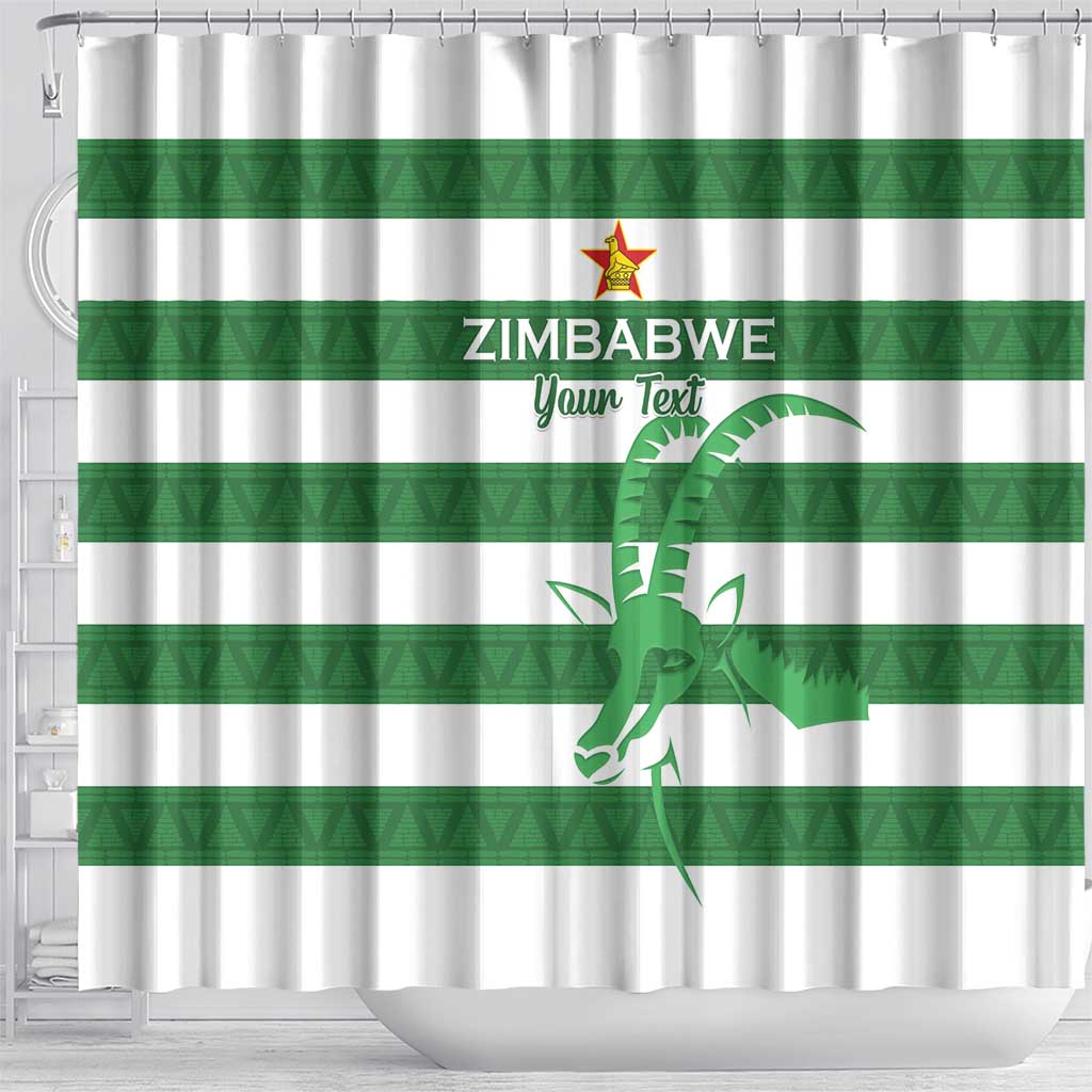 Nyika yeZimbabwe Rugby Custom Shower Curtain Come On Sables
