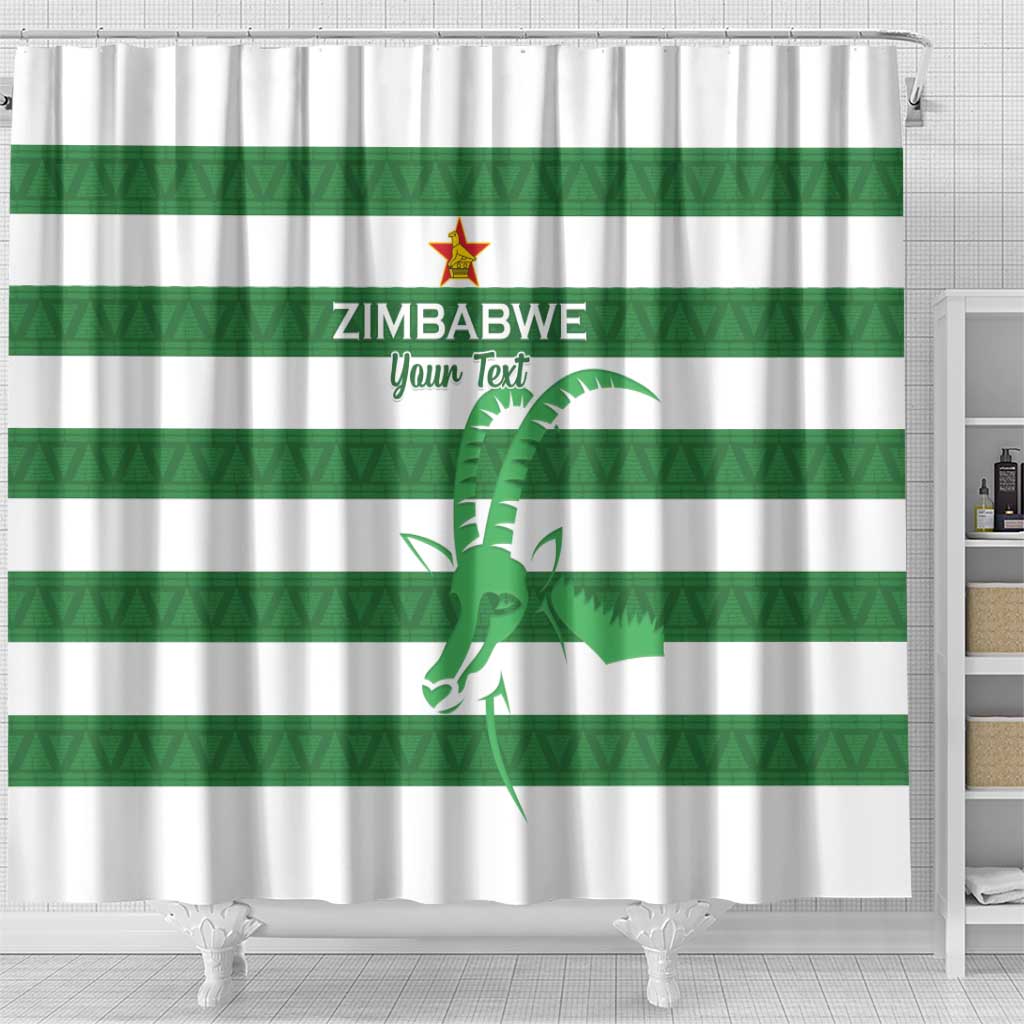 Nyika yeZimbabwe Rugby Custom Shower Curtain Come On Sables