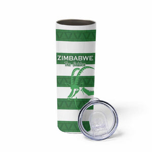 Nyika yeZimbabwe Rugby Custom Skinny Tumbler Come On Sables