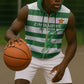 Nyika yeZimbabwe Rugby Custom Sleeveless Zip Hoodie Come On Sables - African Pride