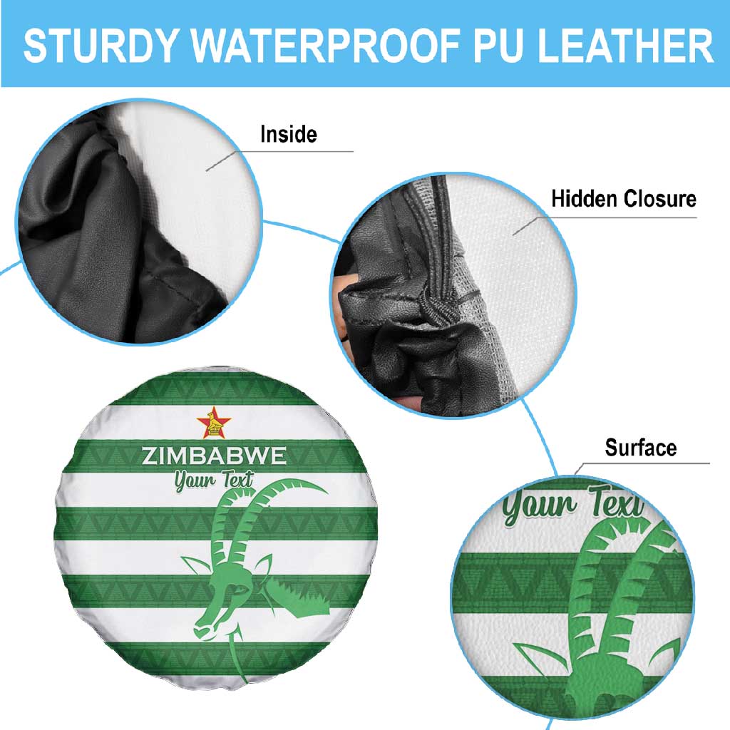 Nyika yeZimbabwe Rugby Custom Spare Tire Cover Come On Sables