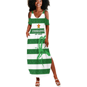 Nyika yeZimbabwe Rugby Custom Summer Maxi Dress Come On Sables