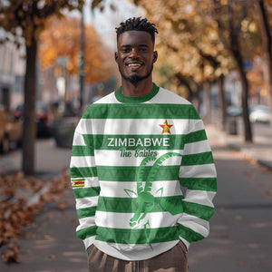 Nyika yeZimbabwe Rugby Custom Sweatshirt Come On Sables