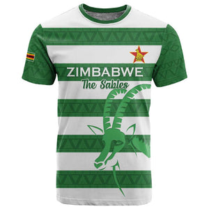 Nyika yeZimbabwe Rugby Custom T shirt Come On Sables