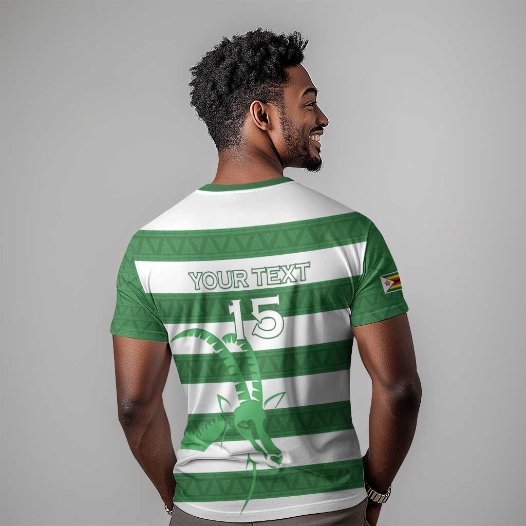 Nyika yeZimbabwe Rugby Custom T shirt Come On Sables